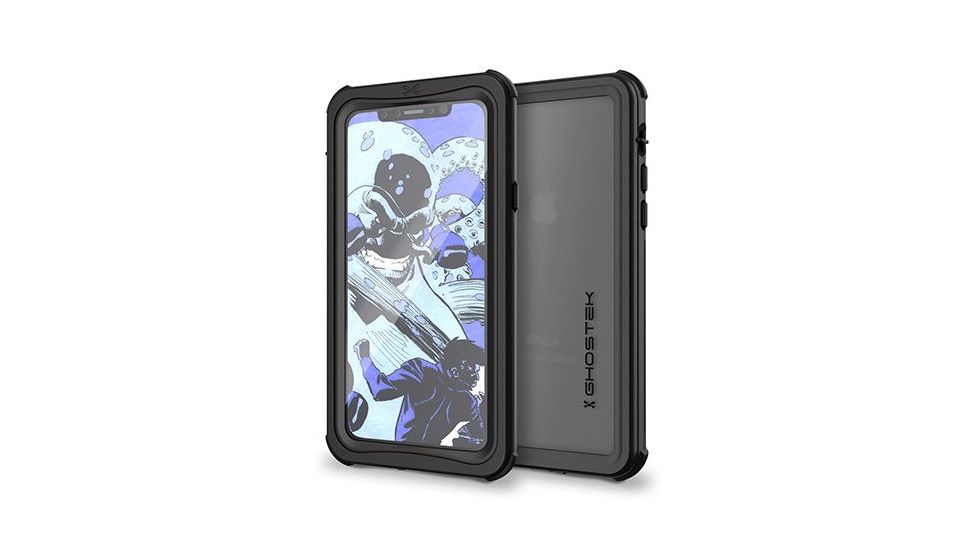 GHOSTEK iPhone X Nautical Case, Black, Black, GHO-01528