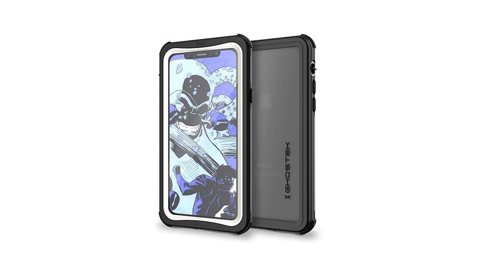GHOSTEK iPhone X Nautical Case, White, White, GHO-01504