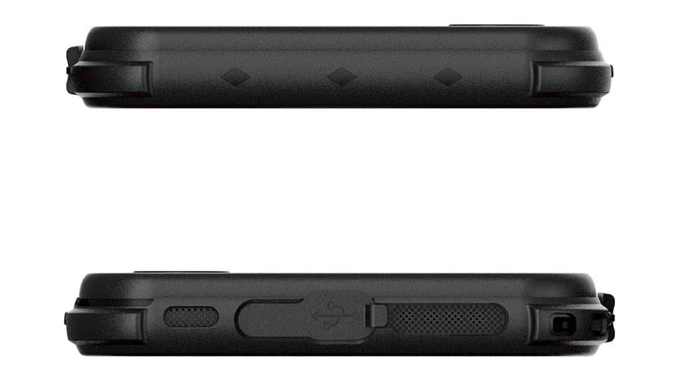 GHOSTEK iPhone XR Nautical2 Case, Black, GHO-GHOCAS1077