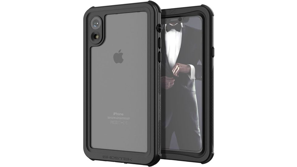 GHOSTEK iPhone XR Nautical2 Case, Black, GHO-GHOCAS1077