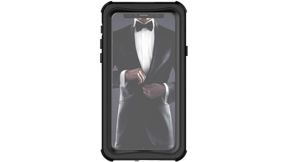 GHOSTEK iPhone XS Nautical2 Case, Black, GHO-GHOCAS1073