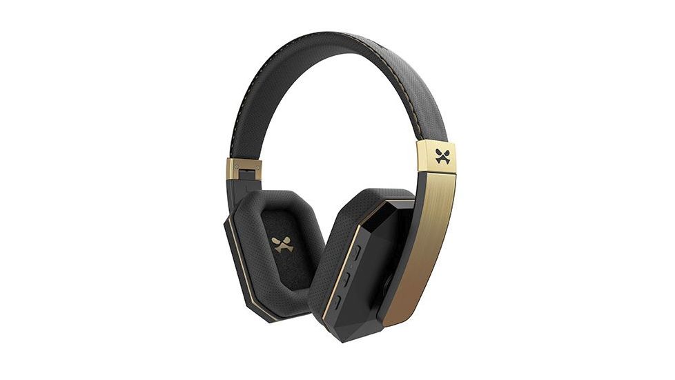 GHOSTEK soDrop 2 Earphones, Black/Gold, Black and Gold, 1 Year Mfg Warranty, GHO-99818