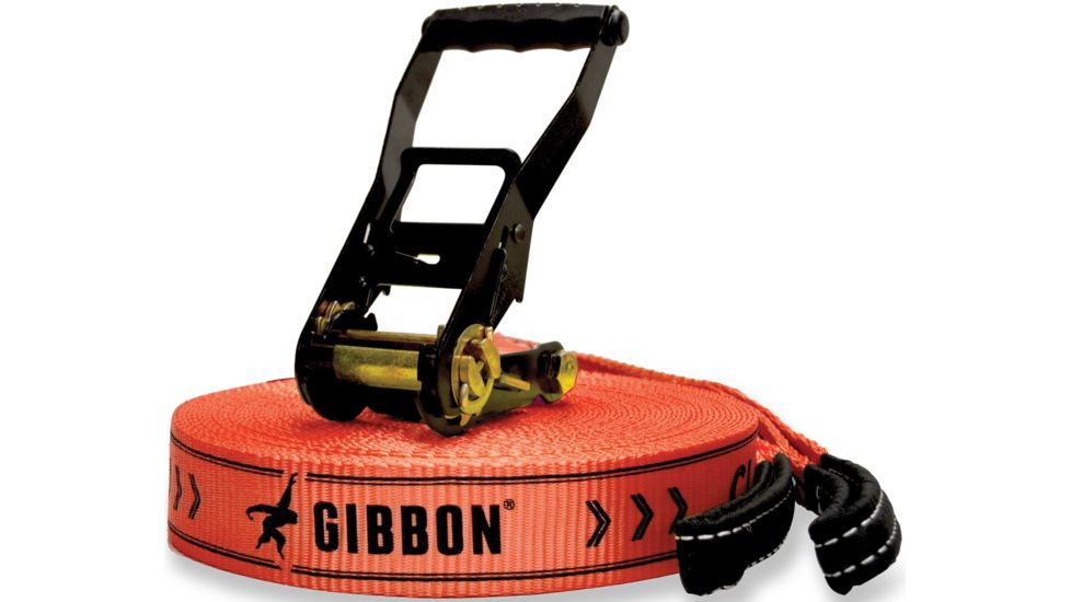 Gibbon ClassicLine Slackline-82 ft-Red