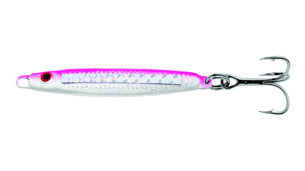 Gibbs Minnow Jig #7, Pink Hex, 7 g, 1/4oz, 1100-007PKH
