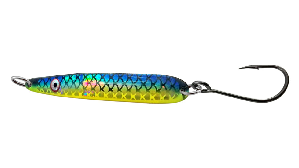 Gibbs Wee G Trolling Spoon, Herring Aid/Nickel, 30521