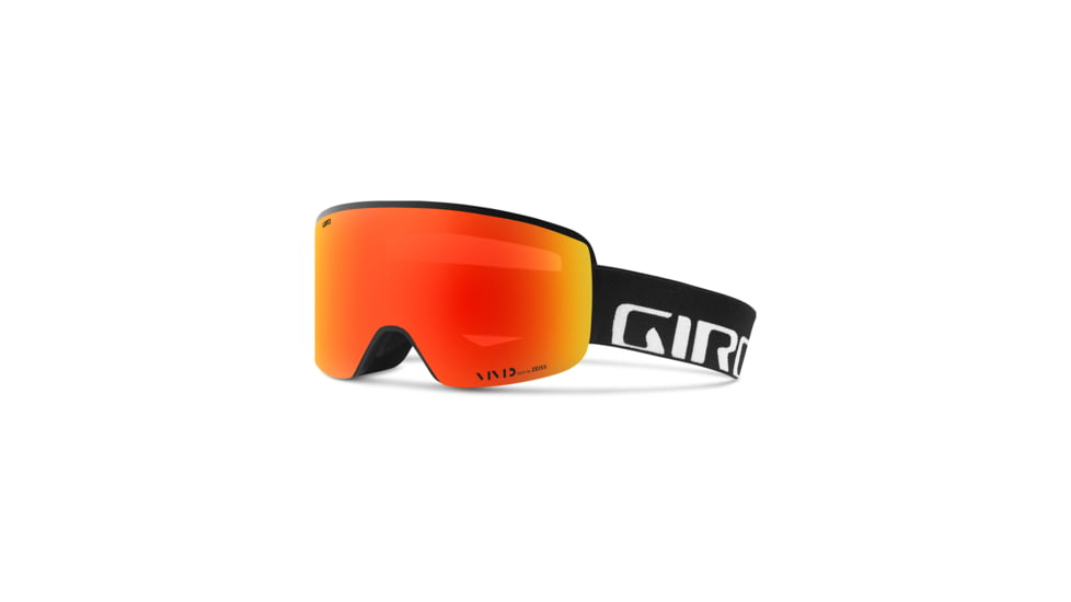 Giro Axis Goggles, Black Wordmark/Vivid Ember, Medium, 7082513