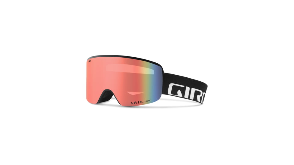 Giro Axis Goggles, Black Wordmark/Vivid Infrared, Medium, 7082513