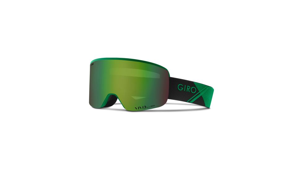 Giro Axis Goggles, Field Green Sporttech/Vivid Ember, Medium, 7082518