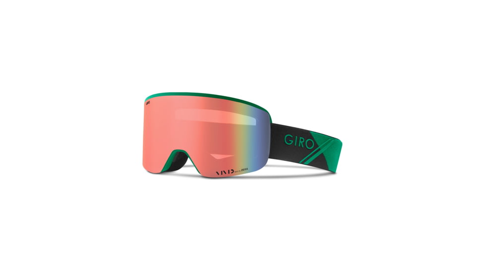 Giro Axis Goggles, Field Green Sporttech/Vivid Infrared, Medium, 7082518