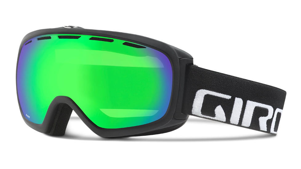 Giro Basis Goggle-Black Wordmark-Loden Green