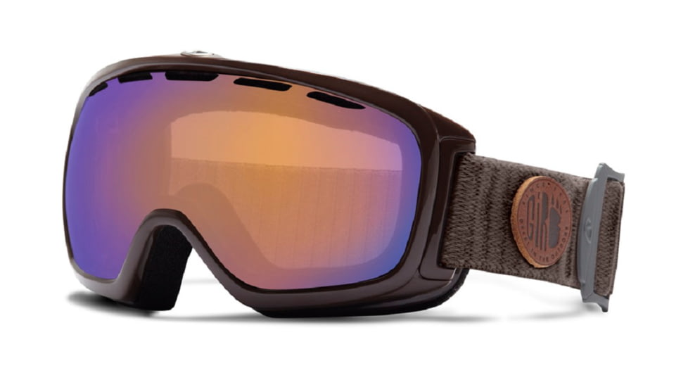 Giro Basis Goggle-Navy Bite Club-Amber Gold