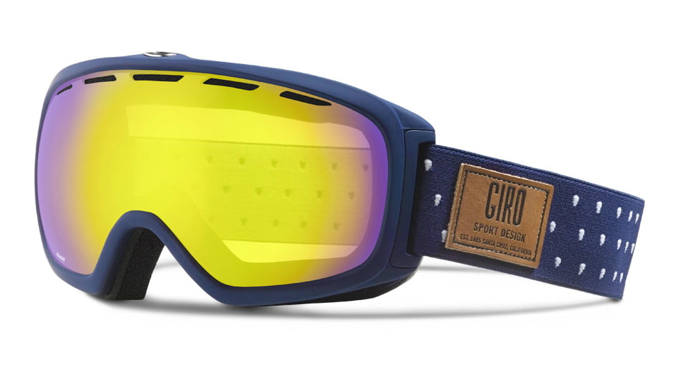 Giro Basis Goggle-Navy Bite Club-Yellow Boost