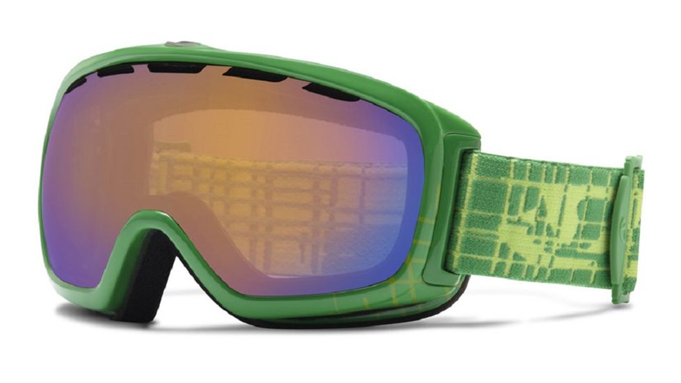 Giro Basis Goggles-Blue Fontslice-Amber Rose