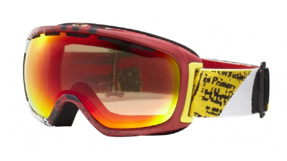 Giro Basis Goggles-Matte Red-Amber Scarlet