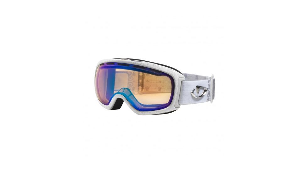 Giro Basis Goggles-Persimmon Boost-Gloss White