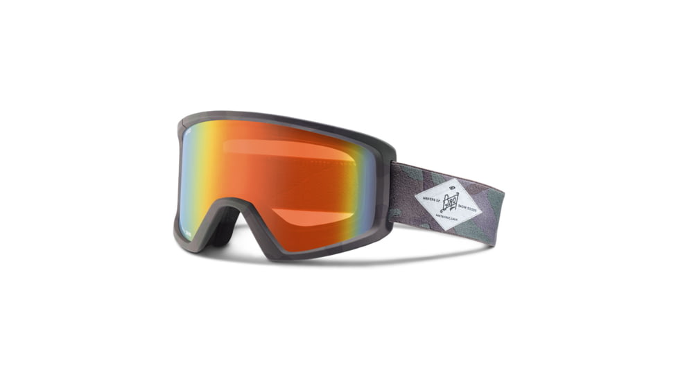 Giro Blok Goggles-Tank Camo-Persimmon Blaze