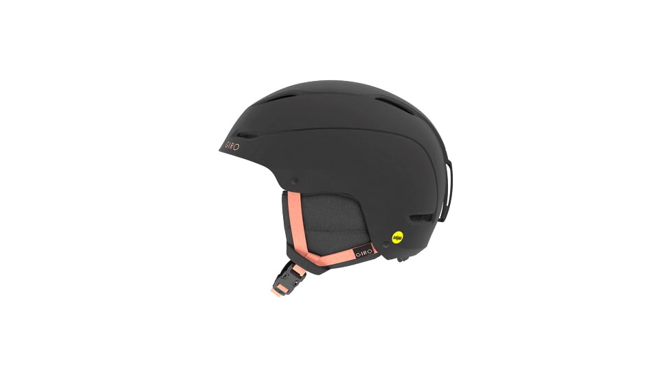 Giro Ceva MIPS Snow Helmet, Matte Black/Peach, Small, 7094006