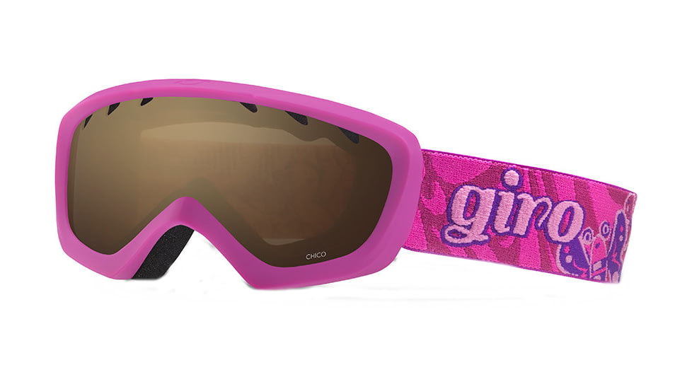 Giro Chico Goggle - Kid's-Berry/Magenta Butterflies-Amber Rose