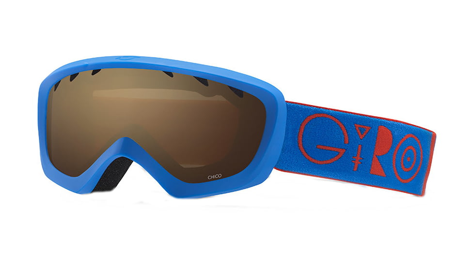 Giro Chico Goggle - Kid's-Blue/Red Geo-Amber Rose