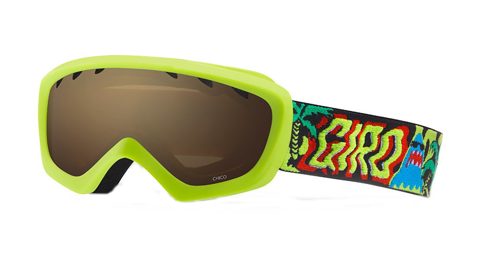 Giro Chico Goggle - Kid's-Lime Shark Party-Amber Rose