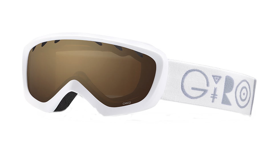 Giro Chico Goggle - Kid's-White Geo-Amber Rose