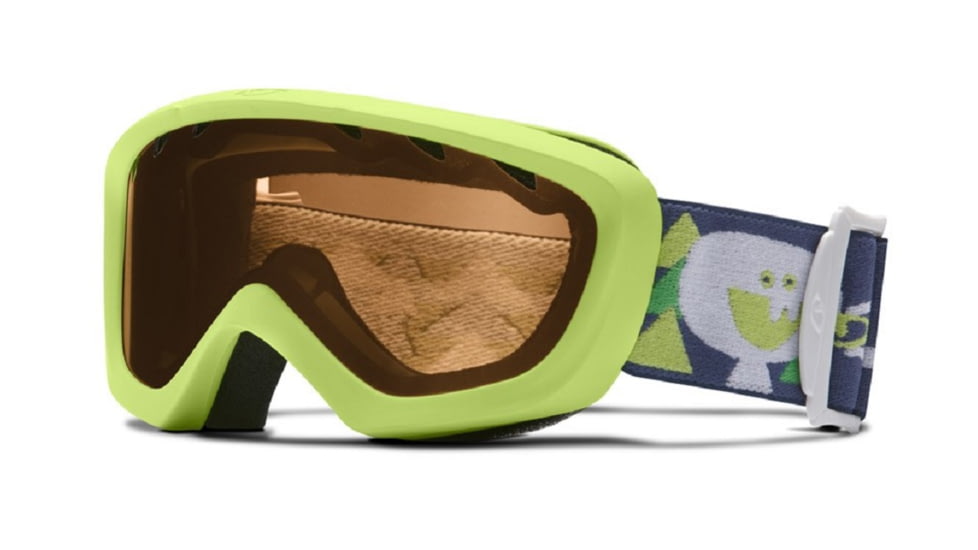 Giro Chico Goggle - Kids-Black Stencil-Amber Rose
