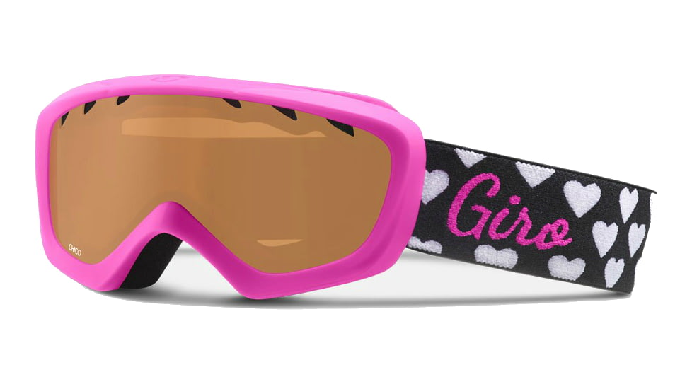 Giro Chico Goggle - Kids-Magenta Hearts-Amber Rose