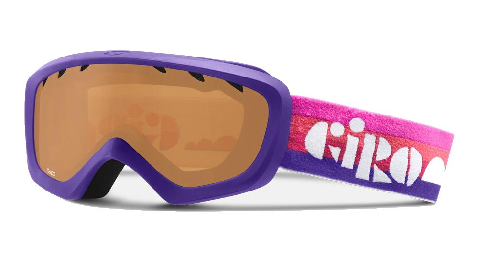 Giro Chico Goggle - Kids-Purple Clouds-Amber Rose