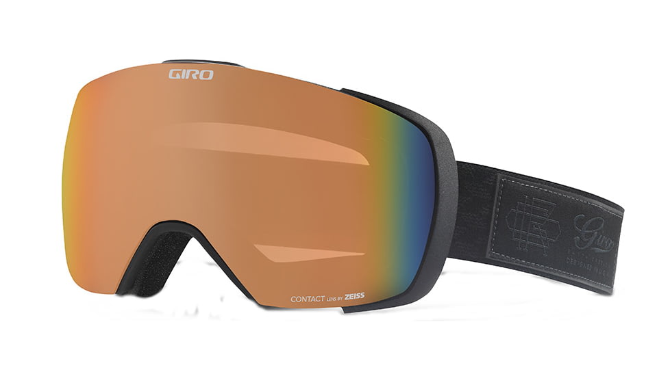 Giro Contact Goggle-Black Blazer-Black Limo/Persimmon Blaze