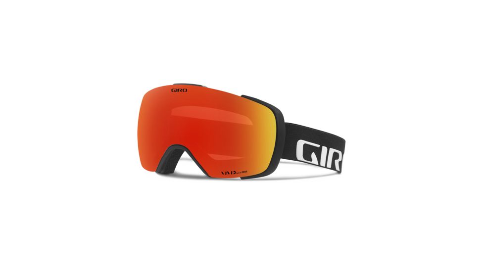 Giro Contact Goggle, Black Wordmark/Vivid Ember, Large, 7082471