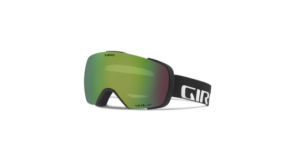 Giro Contact Goggle, Black Wordmark/Vivid Emerald/Vivid Infrared, Large, 7082472