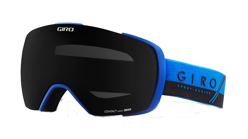 Giro Contact Goggle-Blue/Black Slash-Black Limo/Yellow Boost