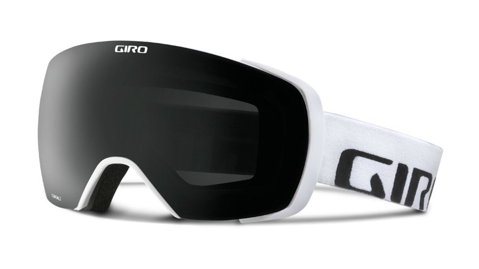 Giro Contact Goggle-White Wordmark-Black Limo/Persimmon Blaze