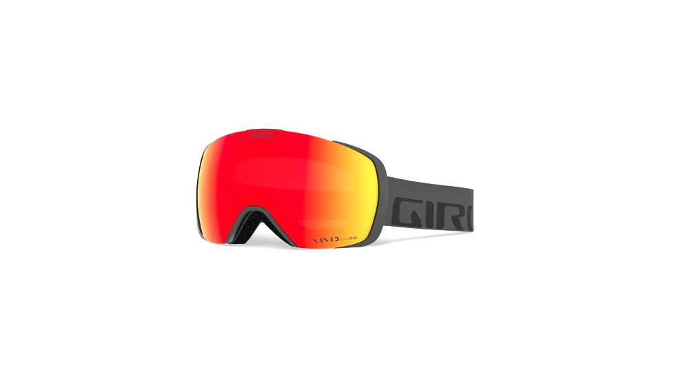Giro Contact Goggles, Vivid Ember Lens, Grey Wordmark, 7094222