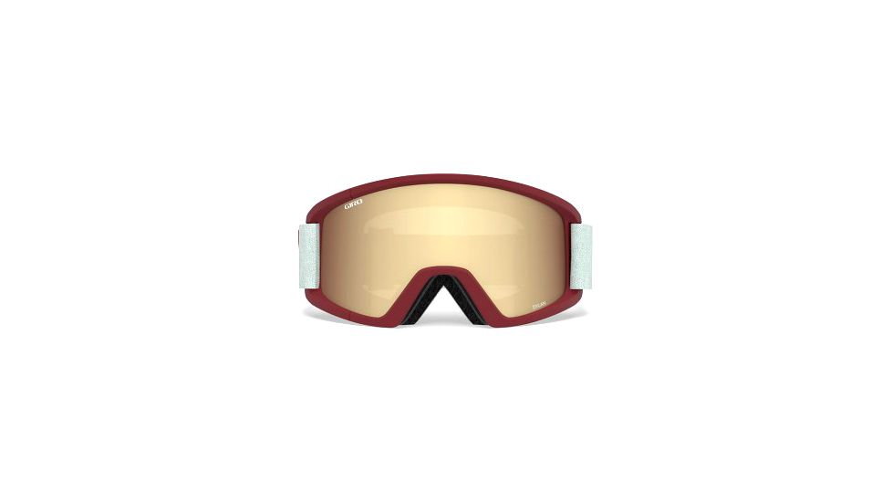 Giro Dylan Goggles - Womens, Amber Gold/Yellow Lens, Scarlet/Grey Peak, 7094562