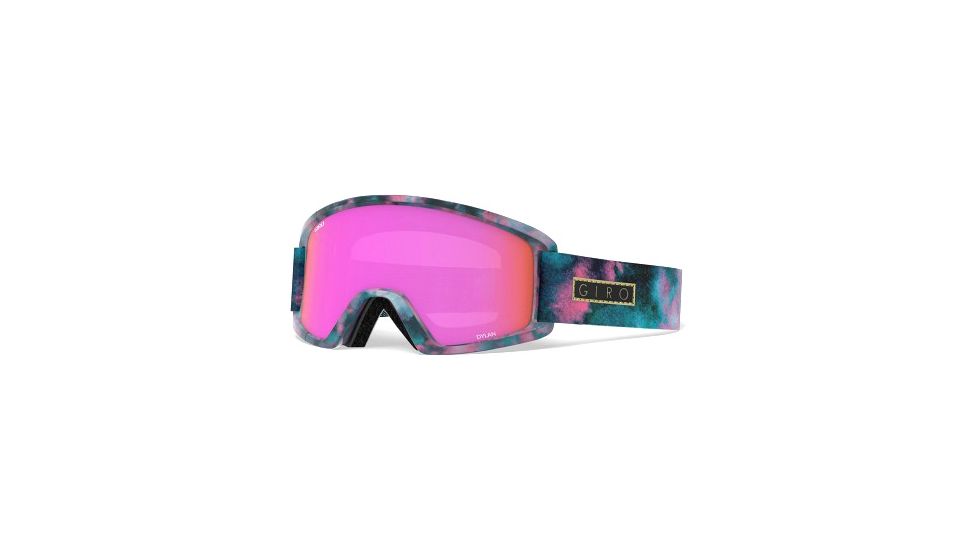 Giro Dylan Goggles - Womens, Amber Pink/Yellow Lens, Bleached Out, 7094557
