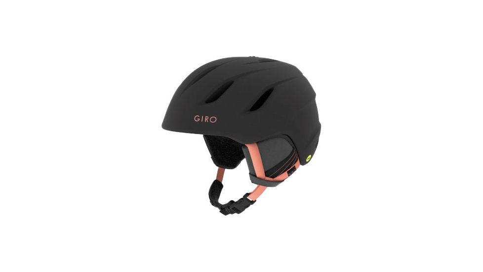 Giro Era MIPS Snow Helmet, Matte Black/Peach, Small, 7093980