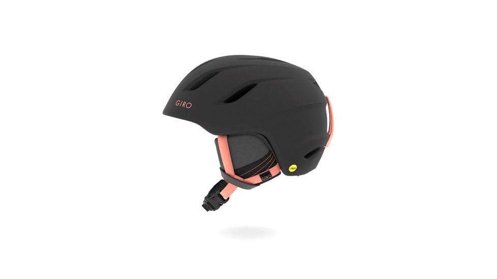 Giro Era MIPS Snow Helmet, Matte Black/Peach, Small, 7093980