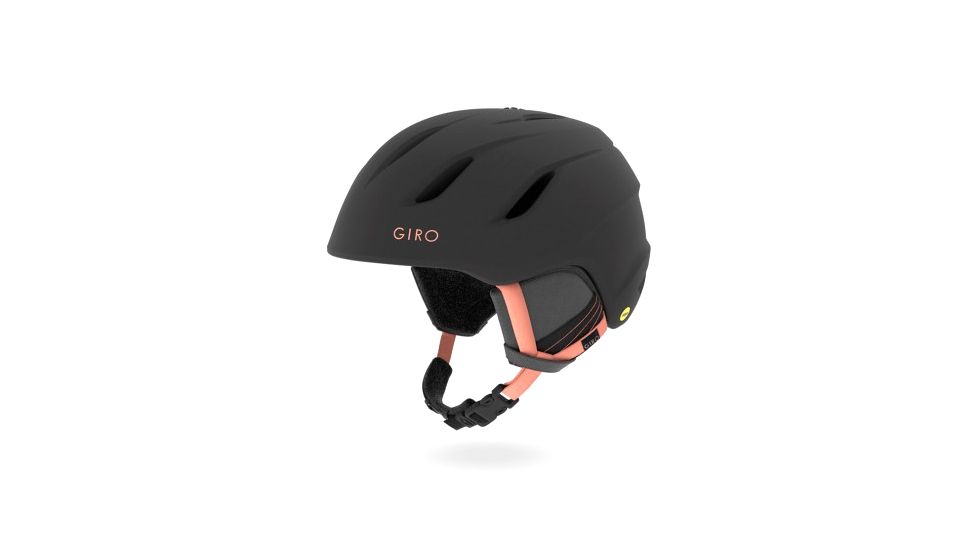 Giro Era MIPS Snow Helmet, Matte Black/Peach, Small, 7093980
