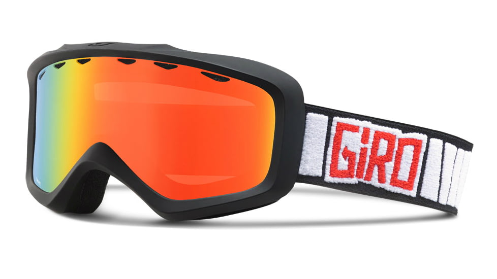 Giro Grade Goggle - Kids-Black Rocker-Persimmon Blaze