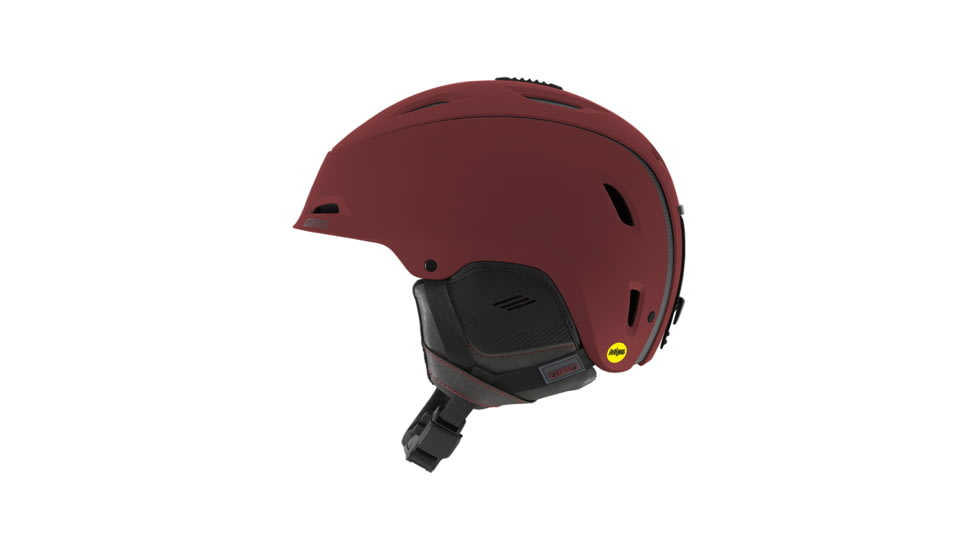 Giro Range MIPS Snow Helmet, Matte Maroon Mountain Division, Large, 7082431