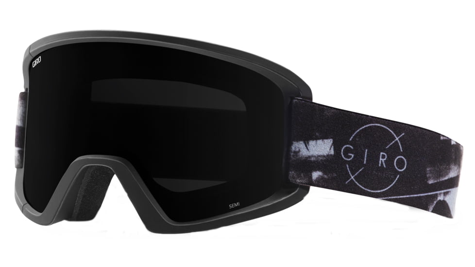Giro Semi Goggles-Black/Gray 8MM-Black Limo-Medium