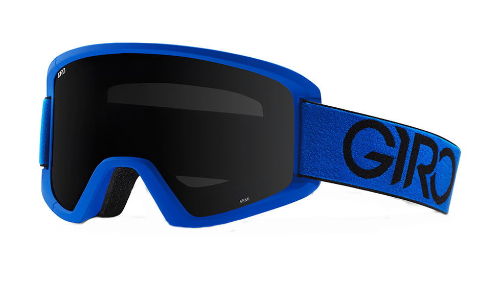 Giro Semi Goggles-Blue/Black Dual-Black Limo-Medium