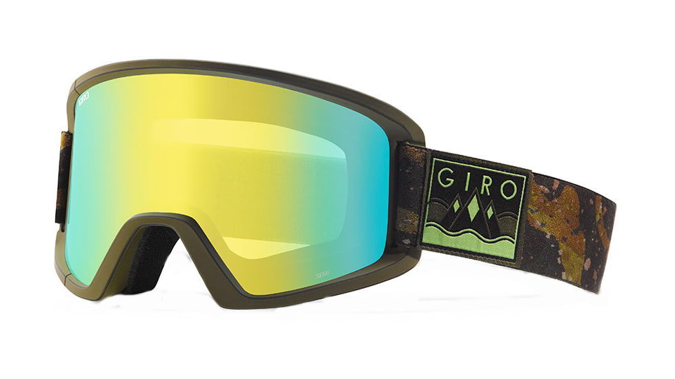 Giro Semi Goggles-Mil Spec Olive/Camo Captain-Loden Yellow-Medium