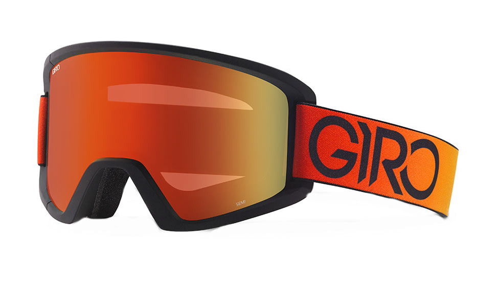 Giro Semi Goggles-Sunset Fade-Amber Scarlet-Medium