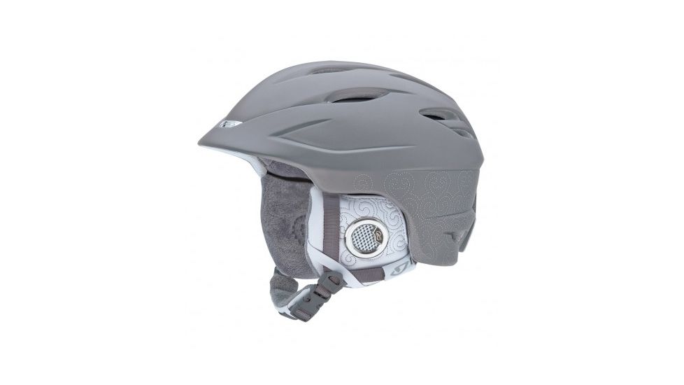 Giro Sheer Snow Helmet- Women's-Matte Titanium Ornate-S