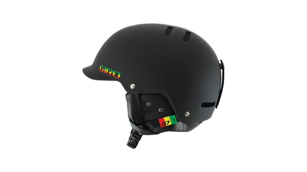 Giro Surface 2 Snow Helmet-Matte Black Rasta-Small