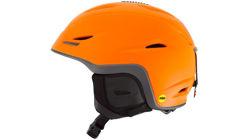 Giro Union MIPS Snow Helmet-Matte Flame Orange/Titanium-Small