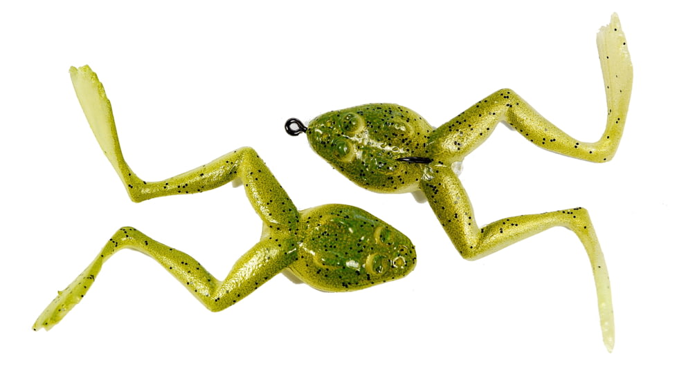 Gitzit Reel Frog 2 Pack + 1 Hook, 80520