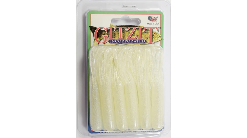 Gitzit The Original Fat Tube, 10, 3.5in, Pearl White, 91047